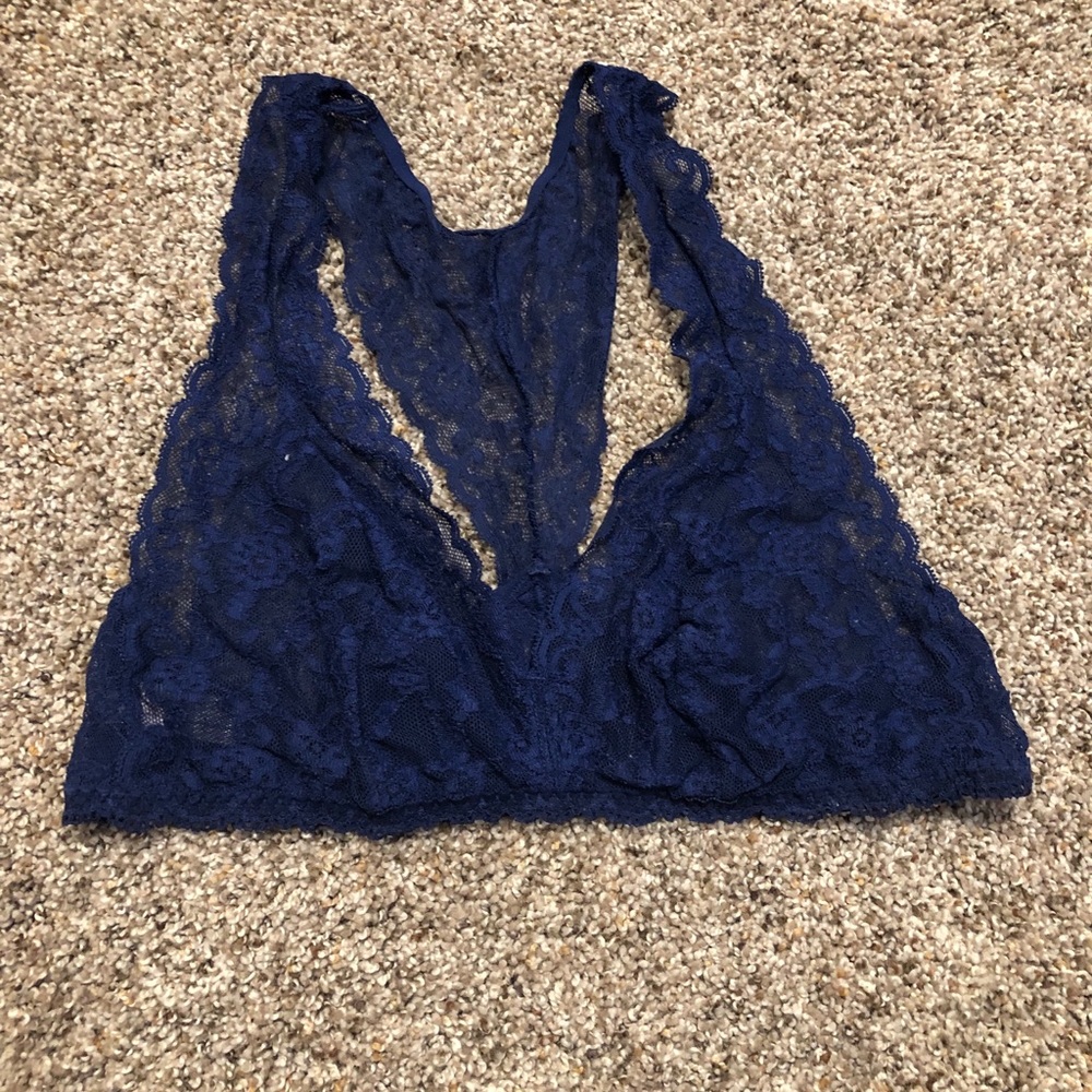 Lace racer back bralette